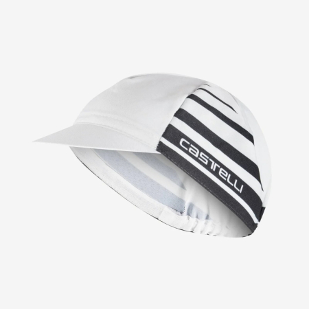Sepci, Caciuli, Cagule - Sepcuta ciclism Castelli Classico Cap, Alb/Negru, UNI