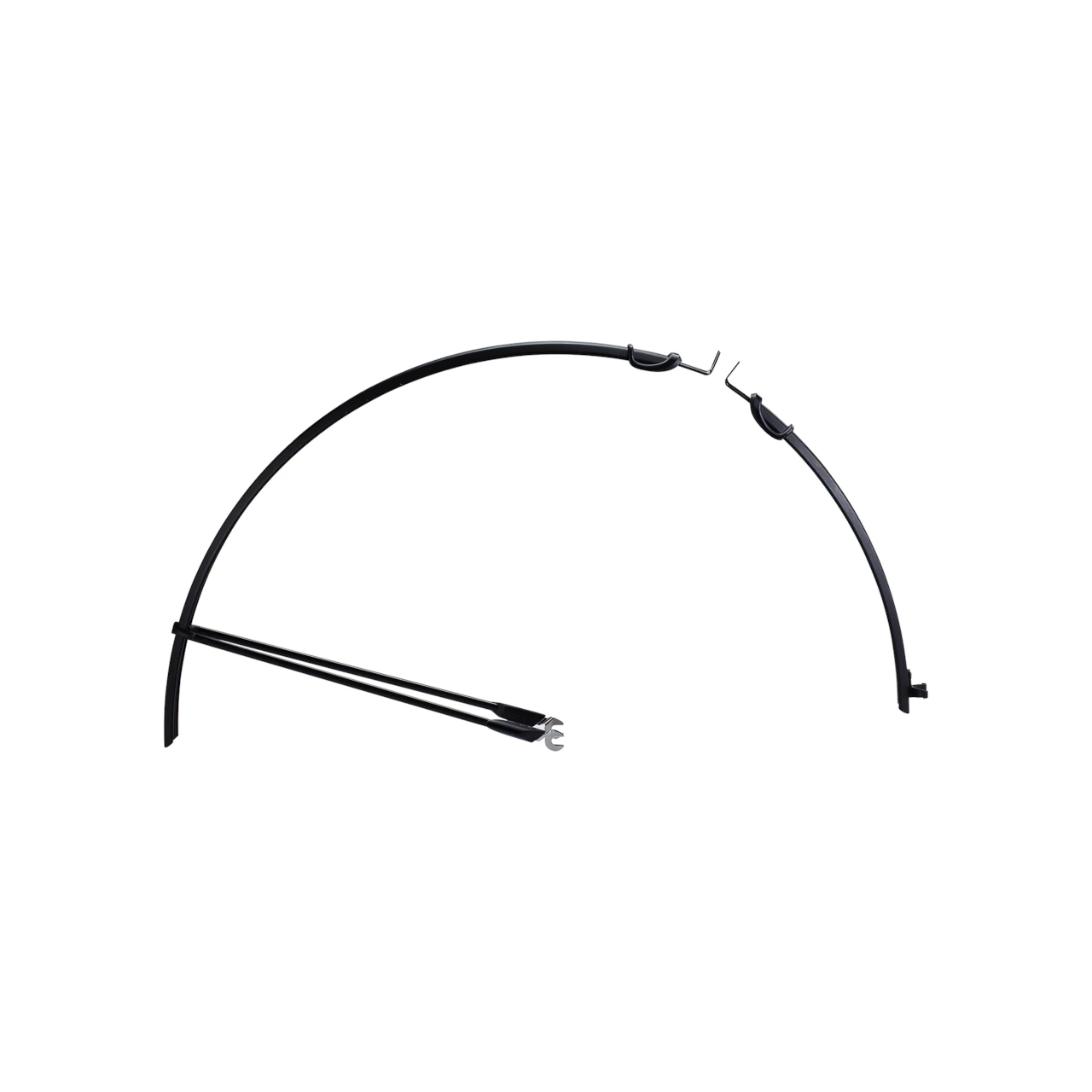 Set aripi sosea BBB SlimGuard BFD-22 28' negre [3]