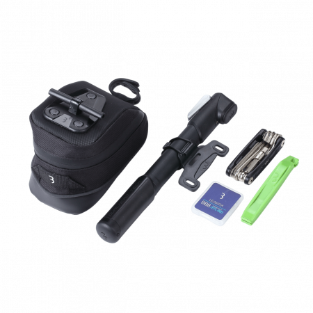 Genti bicicleta - Set borseta scule BBB CombiSet StorePack BSB-57, negru