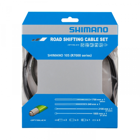 Piese biciclete - Set cabluri si camasi schimbator Shimano OT-RS900 OptiSlick, Negru