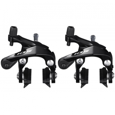 Frane pe janta - Set frane cursiera Shimano 105 BR-R7000 negru fata/spate