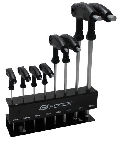 Accesorii - Set imbus Force Kit 8 2-10mm cu stand