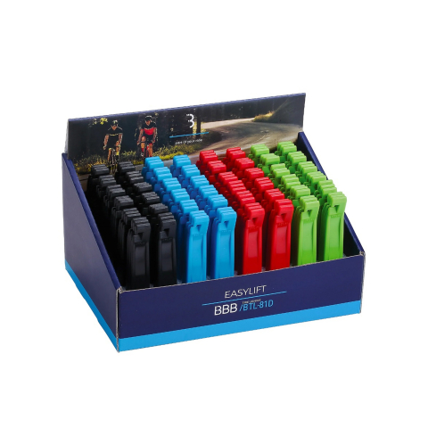 Accesorii - Set Leviere BBB BTL-81 EasyLift 3 x 48 buc Albastru/Negru/rosu/Verde