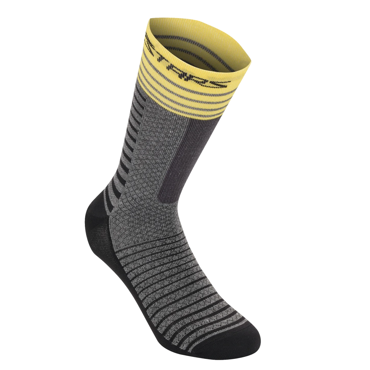 Sosete - Sosete Alpinestars Drop Socks 19 Mid Gray Yellow S