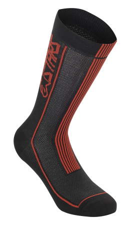 Sosete - Sosete Alpinestars Summer Socks 22 Black / Bright red M