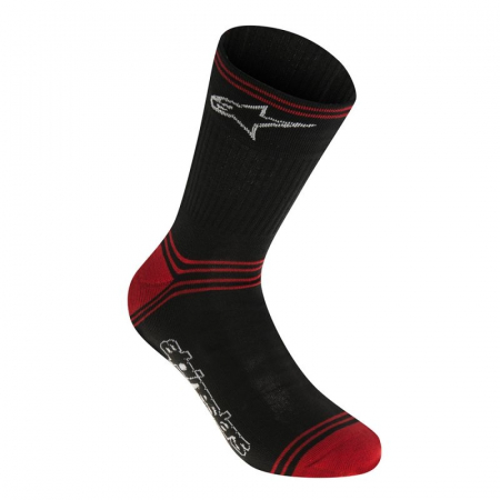 Sosete Alpinestars Winter Black Red L/XL [0]