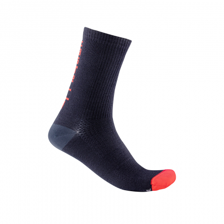 Sosete Castelli Bandito Wool 18 Bleumarin/Rosu S/M 36-39 [2]
