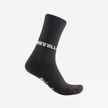 Sosete - Sosete Castelli Quindici Soft Merino W, negru, S/M, 35-38