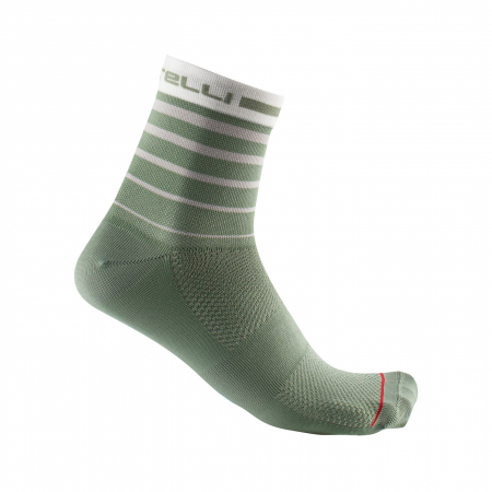 Sosete - Sosete Castelli Speed Strada 12, Vernil/Gri/Alb, XXL, 44-47