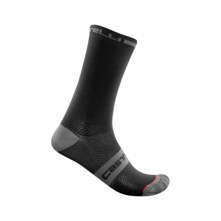 Sosete - Sosete Castelli Superleggera T18, Negru, S/M, 36-39