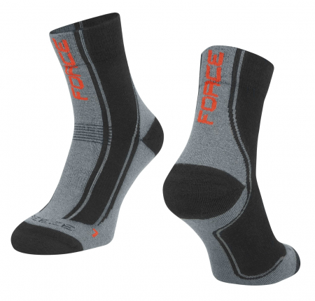 Sosete - Sosete Force Freeze negru/rosu XXL/48-49