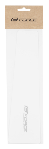 Protectii cadru bicicleta - Sticker protectie lant Force, marime L, transparent