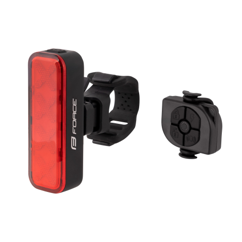 Accesorii - Stop spate Force Alarm 300LM LED USB cu senzor si alarma