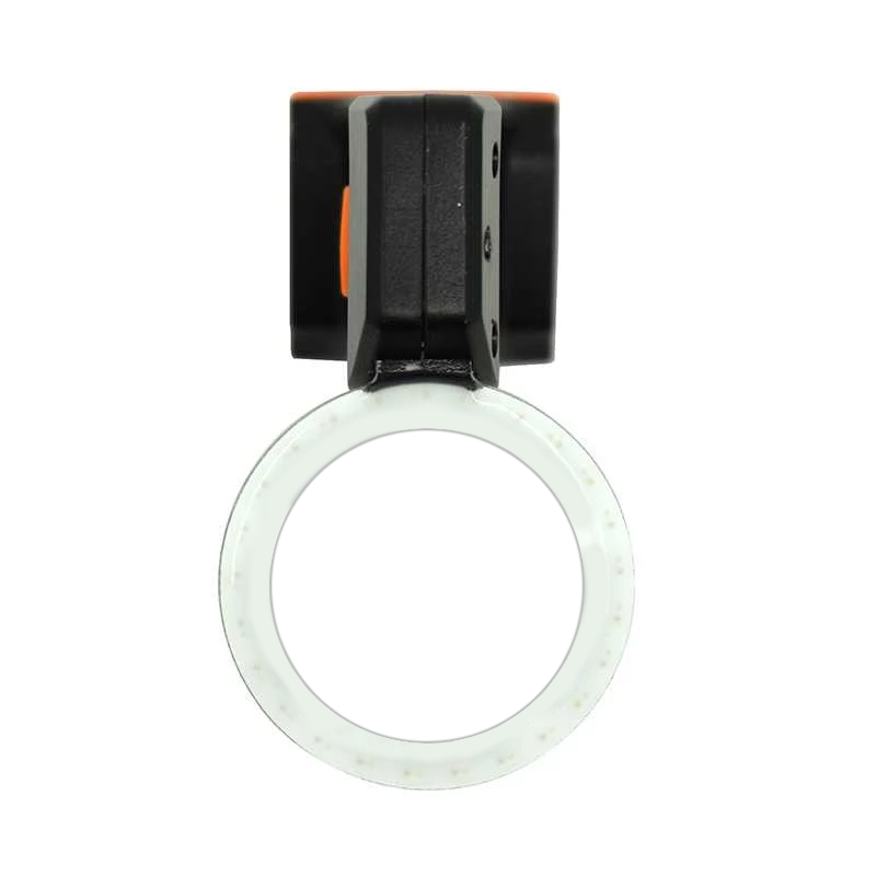 Lumini - Lumina spate LED Bicycle Tail Lamp USB Cerc, rezistent la apa