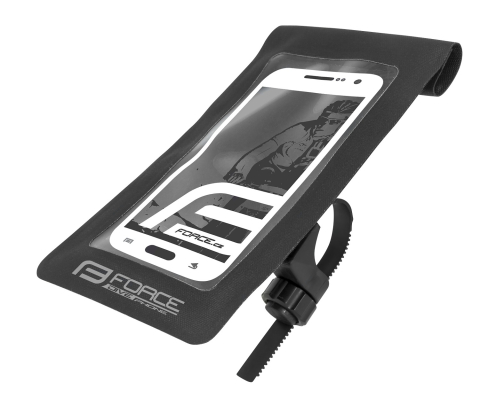 Genti bicicleta - Suport Force DIVE pentru smartphone, impermeabil, negru