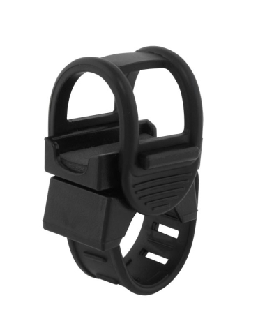 Accesorii - Suport universal pentru Lumina fata/lanterna Force UNI, cu colier cauciuc