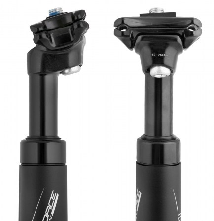 Tija sa Force Team P8.4 cu suspensie 27.2/355mm Neagra [1]