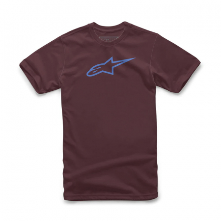 Imbracaminte ciclism - Tricou Alpinestars Ageless Classic Tee Maroon/Blue S