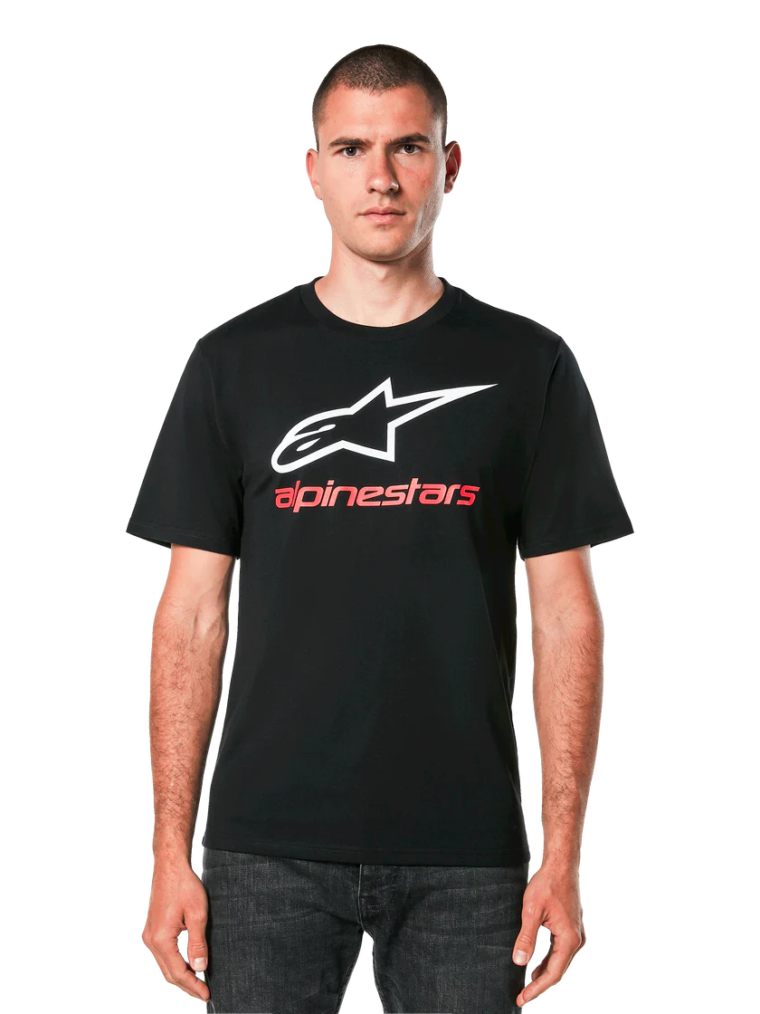 Tricouri si bluze ciclism - Tricou Alpinestars Always 2.0 CSF Tee Black/White/Red XXL