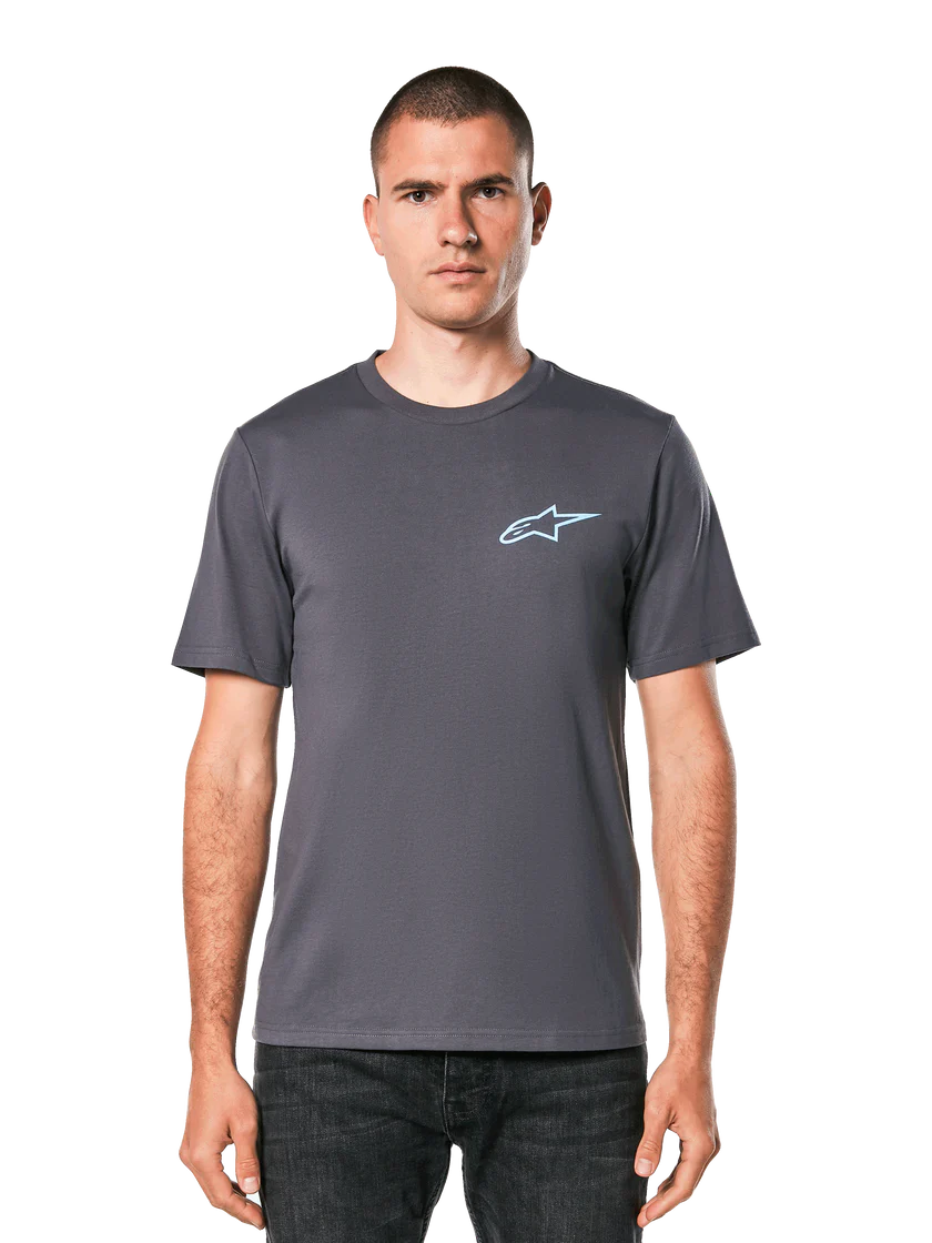 Tricouri si bluze ciclism - Tricou Alpinestars Horizon CSF Tee Charcoal XXL