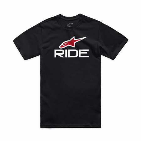 Tricou Alpinestars Ride 4.0 CSF Tee Black/White/Red XXL [2]