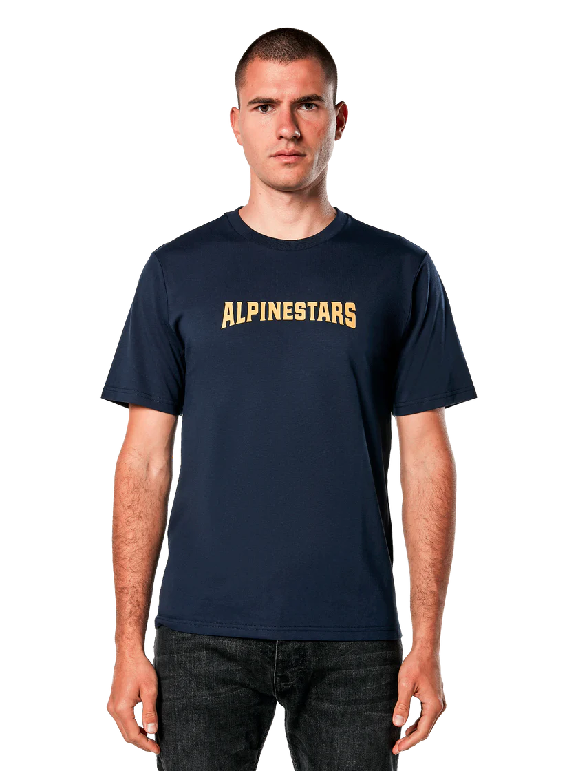 Tricouri si bluze ciclism - Tricou Alpinestars Stax CSF Tee Navy XXL
