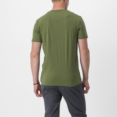 Tricou casual Castelli Finale Tee, Verde, M [1]