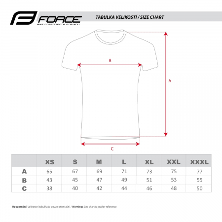 Tricou casual cu maneca scurta Force Flow Albastru XXXL [2]