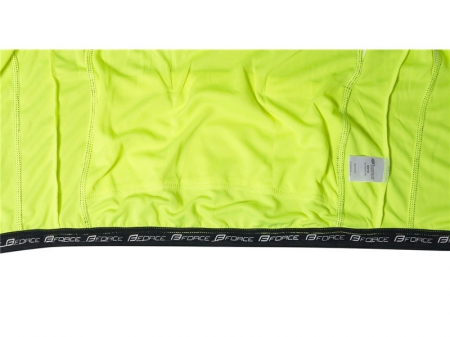 Tricou ciclism Force T10 fluo/alb XS [5]