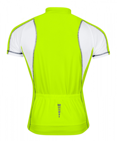Tricou ciclism Force T10 fluo/alb XS [1]