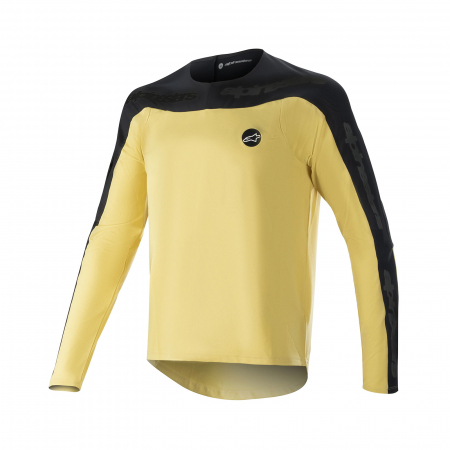 Tricouri cu maneca lunga - Tricou cu maneca lunga Alpinestars Drop Meta Gold S