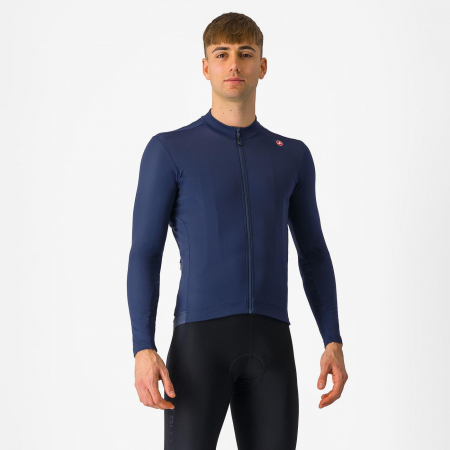 Tricou cu maneca lunga Castelli Espresso Thermal, pt barbati, albastru Belgian, XXXL [0]