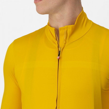Tricou cu maneca lunga Castelli PRO Thermal Mid LS Galben XL [2]