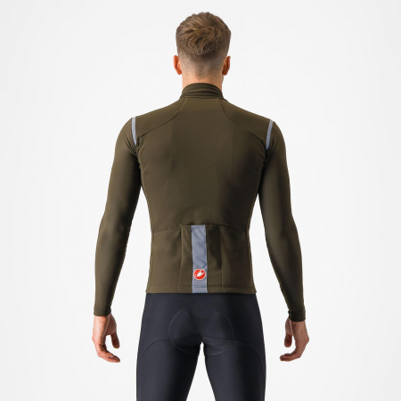 Tricou cu maneca lunga Castelli Tutto Nano RoS, pt barbati, maro Tarmac, XS [1]