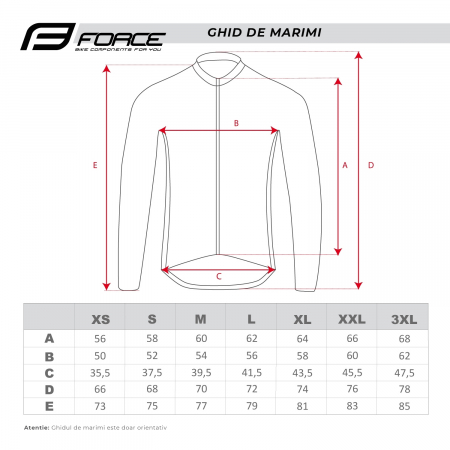 Tricou cu maneca lunga Force Square, Negru/Albastru, M [2]