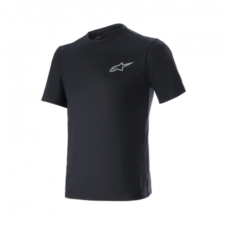 Tricouri cu maneca scurta - Tricou cu maneca scurta Alpinestars Vert Tech SS Black L