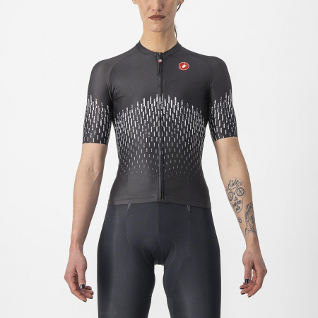 Tricouri si bluze de dama - Tricou cu maneca scurta Castelli Aero PRO W, de dama, Negru, L
