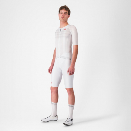 Tricou cu maneca scurta Castelli Aero Race 8S, pentru barbati, alb, S [4]