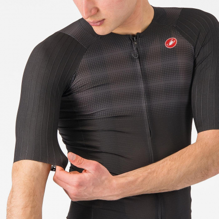 Tricou cu maneca scurta Castelli Aero Race 8S, pentru barbati, alb, S [8]