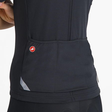 Tricou cu maneca scurta Castelli Anima 4, pentru femei, negru deschis, L [4]