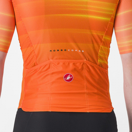 Tricou cu maneca scurta Castelli Climber's 3.0 SL2, Portocaliu, XXXL [2]