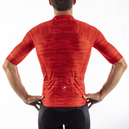 Tricou cu maneca scurta Castelli Climbers 3.0 Fiery Red XL [4]