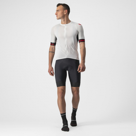 Tricou cu maneca scurta Castelli Entrata VI, Alb/Negru/Rosu, L [6]