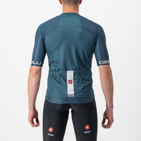 Tricou cu maneca scurta Castelli Entrata VI, Turcoaz, L [1]