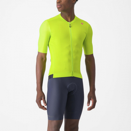 Tricou cu maneca scurta Castelli Espresso, Galben Fluo, L [2]