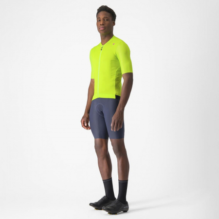 Tricou cu maneca scurta Castelli Espresso, Galben Fluo, L [7]