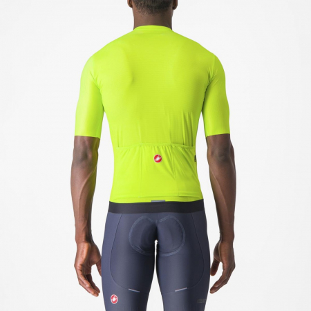 Tricou cu maneca scurta Castelli Espresso, Galben Fluo, L [1]
