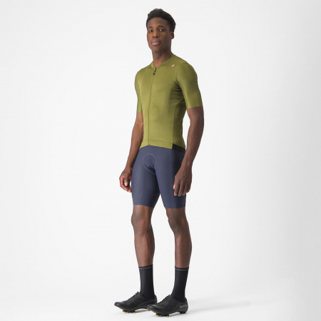 Tricou cu maneca scurta Castelli Espresso, pentru barbati, verde salvie/lime electric, XXXL [2]