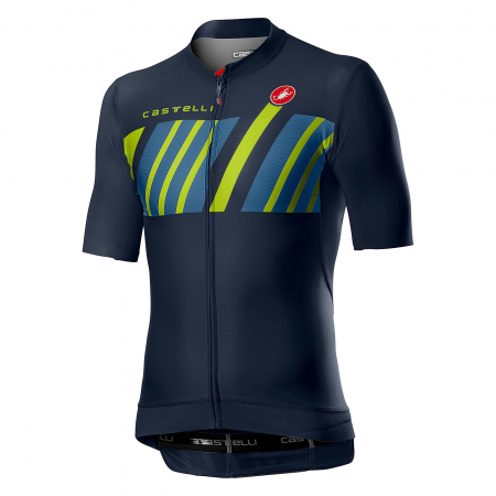 Tricou cu maneca scurta Castelli Hors Categorie Dark Steel Blue L [0]