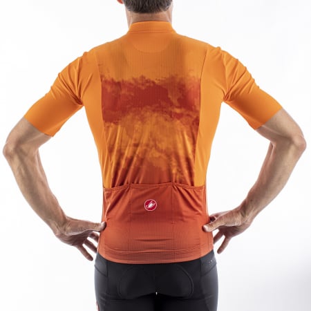 Tricou cu maneca scurta Castelli Polvere Orange L [4]